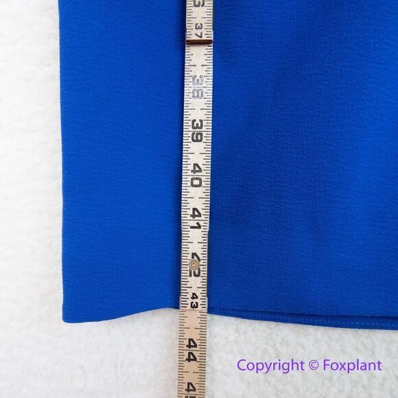 New! Dress the Population Tiffany One Shoulder Midi Dress Electric Blue, size S‎ - Picture 9 of 16